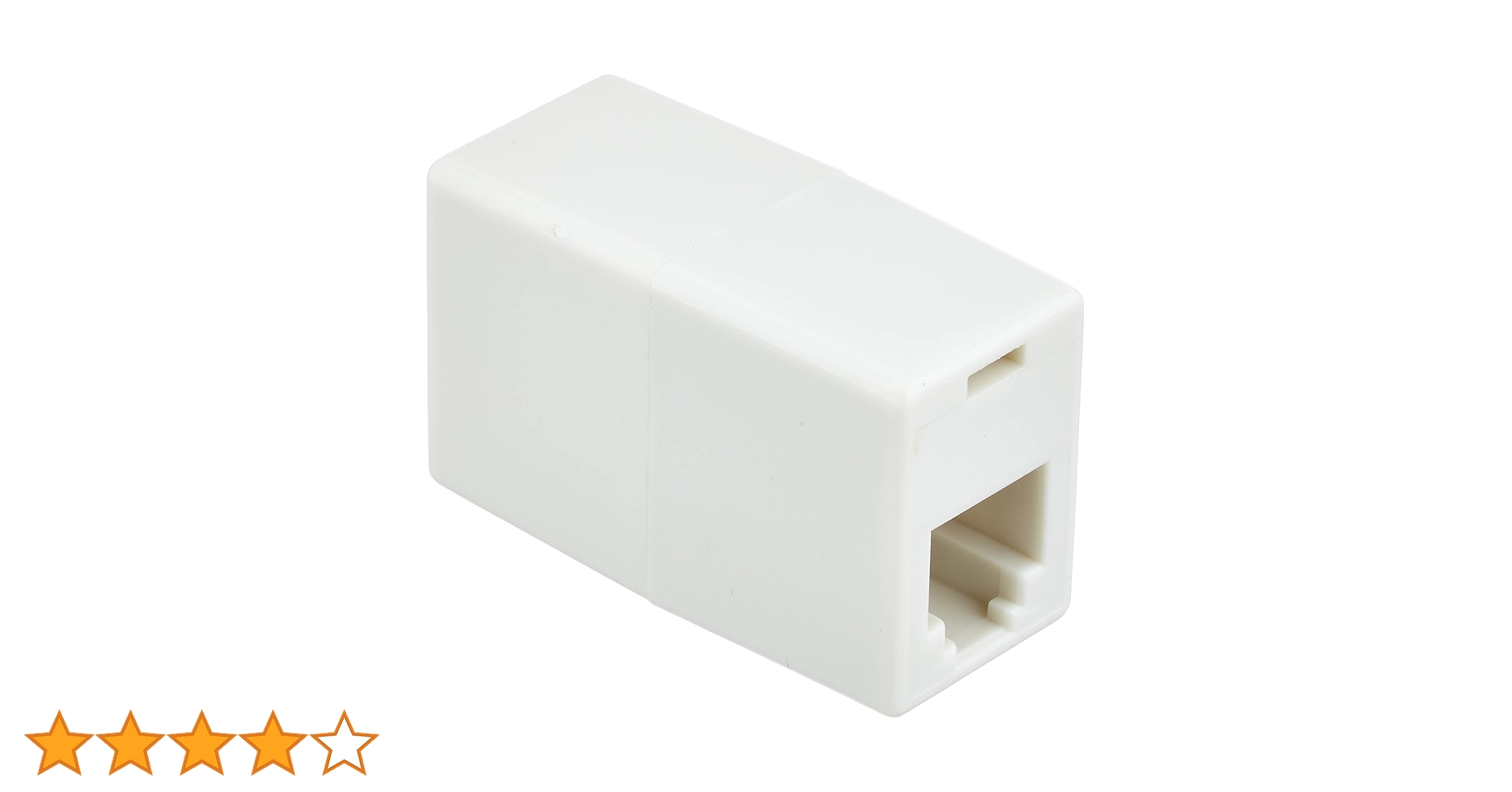 Amazon | ミヨシ MCO 中継アダプタ 6極6芯 白 DA-60/WH DA-60/WH